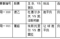 过关2串1:凯泽志在升级 费雷拉保不败