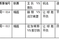 过关2串1：赫根又逢克星 佐加顿斯有冷