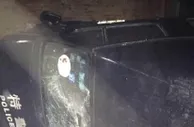 博彩社会：云南警方查赌遭上百人阻挠致15伤：全体警员被困，警车被砸(图)