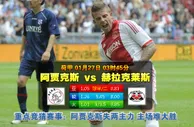 玩球网心水：荷甲　1月27日 3:45　阿贾克斯 VS 赫拉克莱斯