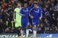 玩球赛报：足总杯-切尔西5-1曼城晋级八强 阿扎尔1射2传