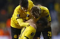 玩球赛报：欧联杯-多特总分5-1胜热刺晋级 奥巴梅开二度