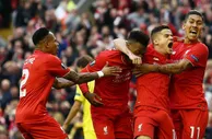 玩球赛报：欧联杯-利物浦总分3-1逆转晋级 斯图里奇破门