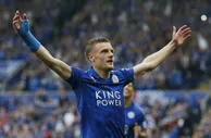 玩球赛报：英超-莱斯特3-1埃弗顿欢庆加冕冠军 瓦尔迪2球