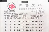 彩市新闻：876万大奖得主身份揭晓 现身透露选号秘诀