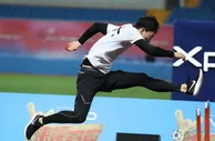 玩球资讯：冠军刘翔再次公开跨栏 他说师父来了师兄也在