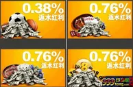 【188BET金宝博】小金返水优惠一览~！！！