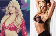 WWE经典视频-最美女子冠军赛 kelly kellyVSMaryse