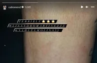 几分相似????？罗梅罗晒新文身：与利桑德罗、莫利纳共捧大力神杯
