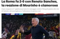 7球原因找到了？罗体：2-0时，穆帅场边激励球员别停