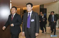 博主：陈杜参加活动时一人一屋 高洪波和孙雯两位副主席很干净