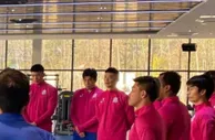 上海申花今日完成集结备战，老将曾诚出现在基地参与训练
