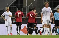 足球赛报：欧联-马夏尔造点B费加时绝杀 曼联3中门框险入4强