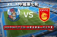 足球赛报：青岛黄海vs河北华夏赛事前瞻分析：黄海士气正佳有望逼平华夏