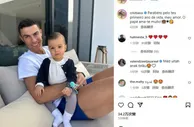 C罗祝小女儿一岁生日快乐：第一个生日，爸爸太爱你了