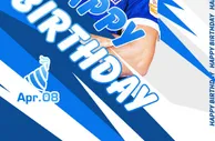 祝球队新援韦世豪生日快乐，期待他在新赛季的精彩表现！