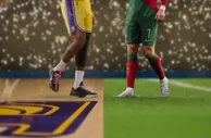 433晒詹姆斯&C罗合照：NBA历史得分王&足坛历史射手王