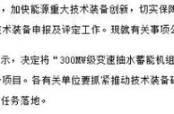 国家能源局公布2021年度能源领域首台（套）重大技术装备（项目）名单