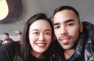 精神的济南小伙！德尔加多现场观看山东男篮CBA比赛