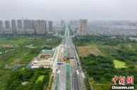 宁马城际铁路首座站房主体开工