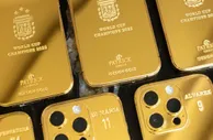 精致奢华????！多图看梅老板送给阿根廷队成员的黄金iPhone