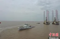 上海自贸区临港新片区今年首艘钻井平台交付