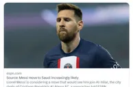 五五开????ESPN：梅西正积极考虑去沙特，目前可能性50对50
