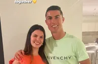 ????侄女晒与C罗合影：总裁一身绿色休闲装&微笑比赞????