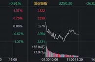 沪指跌0.35%，光伏板块掀涨停潮