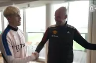 滕哈赫鼓励加纳乔：你值得续约合同，也有能拿冠军的天赋