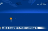 市场主体活力增强 中国经济稳健发展