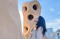 应景五一假期，女足国脚杨莉娜社媒晒照打卡米拉之家