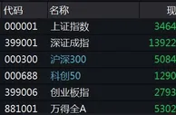 A股高开低走创指半日跌1.36% 酿酒板块领跌