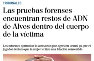 铁证如山⚒️法医报告：受害人体内检测出精液 与阿尔维斯DNA一致