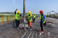 滁宁城际铁路二期工程再提速 混凝土浇筑日产值破千万元