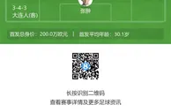 申花vs大连人首发：3外援PK3外援，于汉超、朱辰杰先发