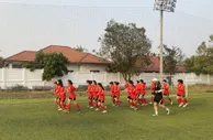 中国U20女足抵达老挝万象，3月8日16:00迎战预选赛首个对手菲律宾