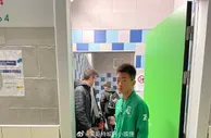 博主：邝兆镭正在科尔内利亚U14队试训