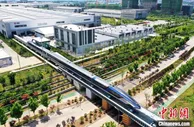 中国时速600公里高速磁浮交通系统下线 系世界首套
