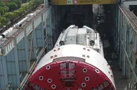 硬核！南京长江大桥旁过江隧道首台盾构机下线