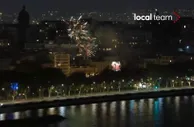 那不勒斯提前5轮锁定意甲冠军，球迷燃放烟花庆祝夺冠????????