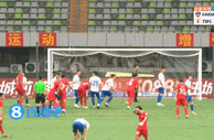 泰山压顶！杜加利奇头球破门！梅州客家1-1山东泰山！