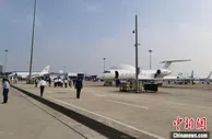 第四届广州商务航空展开幕 18架世界名机同场亮相