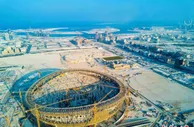 中联重科塔机助力2022世界杯主场馆封顶