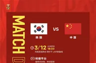 3月12日18:00，U20国足将在1/4决赛迎战韩国U20