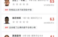 一战成名！吧友给瓦伦丁打出9.5分，米利唐＆卢宁仅2.2分????