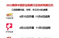 足协官方：中超联赛于4月15日开幕，于11月4日结束