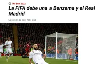 ????马卡：FIFA欠本泽马 颁奖搞得好像一整年就踢了11-12月那点球