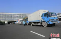 经港珠澳大桥珠海公路口岸出入境货车数量持续增长