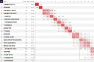 谁能留下？英超降级概率：森林25%埃弗顿30%，利兹联70%蓝狐73%